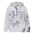 thumbnail image 2 of Lilgiuy Men Casual Fashion Round Neck Sweatshirt Tie-dye Pattern 3D Print Pullover Long Sleeve Tops Basic Large Tall, 2 of 4