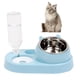 thumbnail image 5 of Comedero para mascotas Dispensador de agua automático y alimentador de alimentos Alimentador por gravedad para animales - Azul Salvador dispensador de agua para gatos, 5 of 8