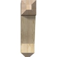 thumbnail image 2 of Ekena Millwork 6"W x 20"D x 24"H Traditional Craftsman Rough Sawn Bracket, Douglas Fir, 2 of 13