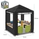 thumbnail image 4 of Advancent Toldo exterior impermeable de fácil instalación para jardines Toldos para jardines y terrazas cubierta antipolvo carpas gris, 4 of 6