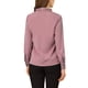 thumbnail image 3 of INSPIRAR CHIC Blusas de Manga Larga para Mujeres Chifón Plisado con Cuello de Lazo Camisa de Oficina L Lavanda Rosa, 3 of 7