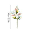 thumbnail image 3 of Staron Easter Decorations, Easter Branch Decorations for Holiday Party, Plastic Multicolor Easter Branches for Vase Basket Tabletop Window Display Home Decor, 3 of 7