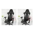 thumbnail image 3 of fastboy Computer Chair Cover Elastic Stretch for Office Chair, Machine Washable Black, 3 of 9