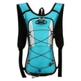 thumbnail image 2 of 1 Pack 16.93in Low Profile Running Hydration Vest Backpack, Breathable Mesh Adjustable Shoulder Strap Daypack, Reflective Strip X Cord Storage Bag For Cycling Hiking Gym Use, 2 of 9