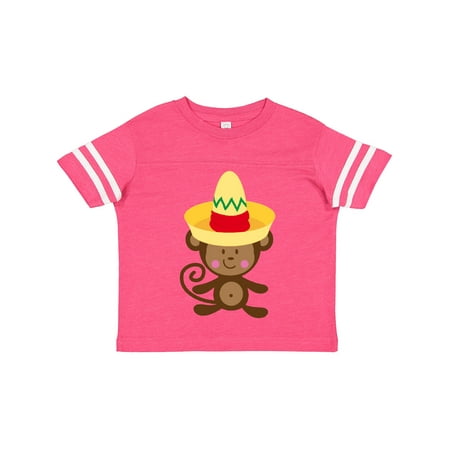 

Inktastic Cinco De Mayo Monkey Gift Toddler Boy or Toddler Girl T-Shirt