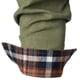 thumbnail image 5 of Blusa y camisa de manga larga con cuello vuelto para hombre, informal, de retazos a cuadros, con botones y cuello vuelto, blusa de manga larga para hombre, 5 of 6