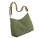 thumbnail image 3 of Bolso de pana para mujer, con correa ajustable, ideal para el trabajo, la compra o como regalo de cumpleaños. Verde, 3 of 8