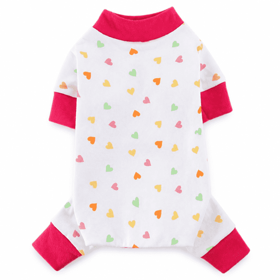 ELORIAH Pet Dog Pajamas,Breathable Cotton Fabric for Softness Dog Costume,Great for Small Dogs and Puppies Pet Jumpsuits,M