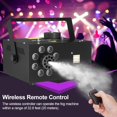 thumbnail image 3 of Hakuta Fog Machine with 13 Colors, 500W 2000CFM Party Smoke Machine with Colorful Strobe Light Indicate Light with 2 Wireless Rem, 3 of 9