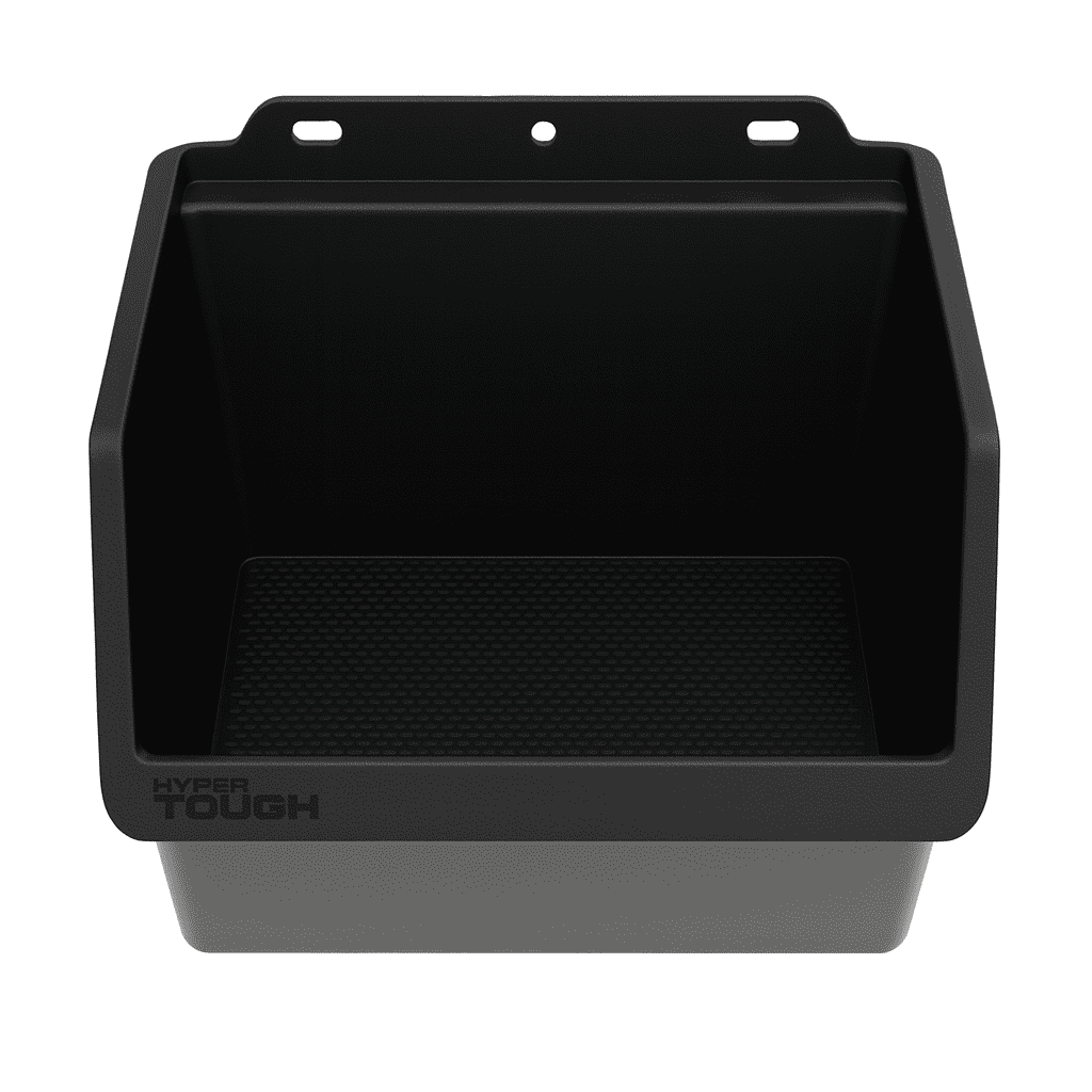 Hyper Tough Hyper Stack Large Wall-Mount Storage Bin, Black