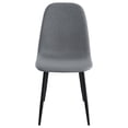 thumbnail image 4 of Dennison Upholstered Dining Side Chair Grey (Set of 4), 4 of 11