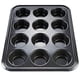 thumbnail image 1 of Bandeja para muffins antiadherente de 12 tazas, molde para cupcakes, budín y molde para hornear oso de fresa  Hogar, 1 of 5