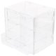 thumbnail image 3 of Caja de almacenamiento de cosméticos de escritorio Organizador de mesa Soporte de papelería de mesa Cajón de almacenamiento de escritorio, 3 of 6