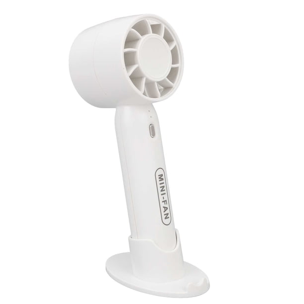 Ventilador Portátil Turbo De Mano, Mini Ventilador De Mano Con 3 Velocidades, Mini Ventilador Seguro, Ventilador USB Recargable Para Viajes Al Aire Camping