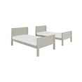 thumbnail image 2 of Camaflexi Twin over Twin Bunk Bed - Panel Headboard - Grey Finish, 2 of 2