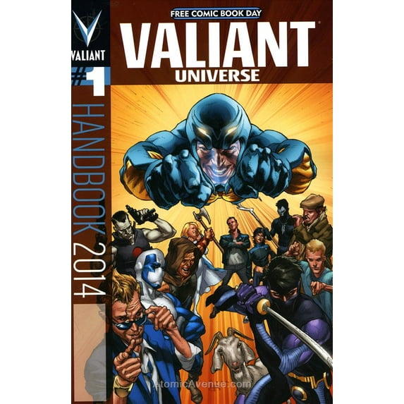 Valiant Universe Handbook FCBD #2014 VF ; Valiant Comic Book
