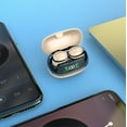 thumbnail image 2 of Wireless Bluetooth Earplugs with Digital LED Power Display, IPX5 Sweat Resistance, 5–6 Hour Playtime, Tap Control, 10–15 m Range, 2 of 7