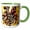 Green/White, variant on 3drose, Autumn Grapes at Harvest, 11oz Mug