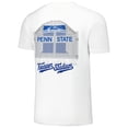 thumbnail image 3 of Unisex White Penn State Nittany Lions Hyper Local Stadium Gates Helmet T-Shirt, 3 of 3