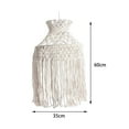 thumbnail image 3 of Lámpara de Macramé Bohemio, Cubierta de Luz Tejida para Colgar en El Dormitorio Del Cuarto de Niños Del Hotel, 3 of 3