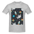 thumbnail image 4 of Bingfone Space Men'S Loose Fit Short-Sleeve Pocket T-Shirt, 4 of 7