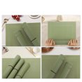 thumbnail image 5 of Unique Bargains 4 Pcs Double Frame Placemats PET Place Mats for Kitchen Dining Green, 5 of 6