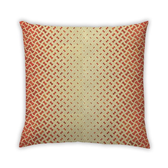 Ahgly Company Outdoor Square Contemporary Throw Pillow, 18 inch by 18 inch