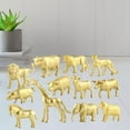 thumbnail image 3 of Figuras de Animales Zulema Juguetes de la selva Regalo de cumpleaños dorado Figuras de juguetes, 3 of 8