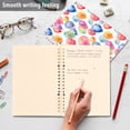 thumbnail image 5 of Balloons Ring Binder Notebook Journey Note Diary College Ruled Spiral Notebook Study Loose Leaf Paper A5 60 Pages, 5 of 8
