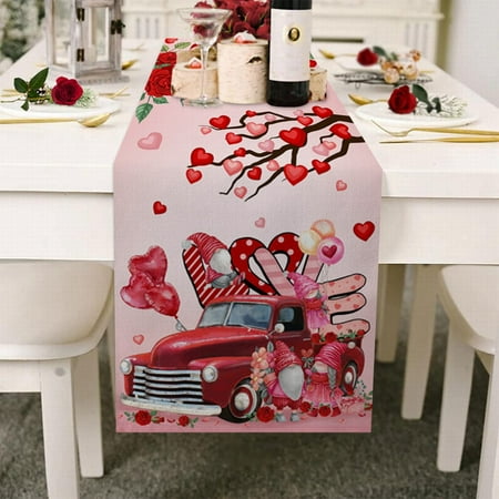 

Zppruwei Fashion Women Fabric Elastic Band Doublelayer Hair Scarves Hair Printing Floral Ponytail Valentine s Day Table Flag Red Table Dwarf Decorative Waterproof Table Cloth Table Towel
