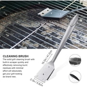 Grilljoy 8PCS BBQ Grill Tool Set - Very Best Gift Set for Grilling for Man