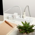 thumbnail image 4 of Globe Electric 6-ft White Power Strip with 6 Outlets, 4 of 5