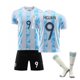 thumbnail image 1 of Cht-gonzalo Higuain #9 Jersey Home Hombres Equipos nacionales de fútbol de Argentina Camisetas de fútbol Jersey Set-L (175-180CM)- BmatwkZeng Bmatwk Jersey, 1 of 3