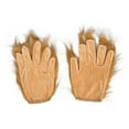 thumbnail image 2 of Halloween Costume Accessory Furry Gloves, 2 of 2