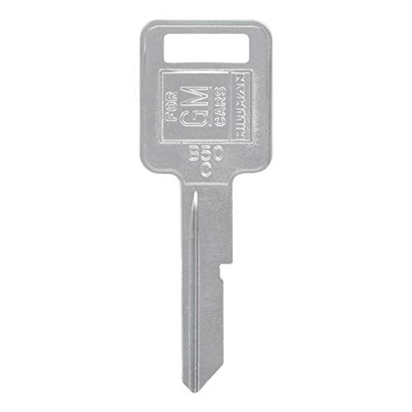 Llave en blanco Hillman de una cara para GM10