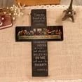 thumbnail image 4 of Bread Of Life Last Supper Scene Wooden Sign Cross Wall Art Plaque Home Decoration Pendant Wall Card Bible Scripture Wall Hanging, 4 of 8