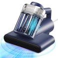 thumbnail image 1 of Aspiradora de mano para colchones y camas con luz UV-C de 253,7 nm, 600 W y 16 kPa de potencia de succión, 33 000 RPM/min, filtro HEPA, calor de 72 °C, ultrasónica y aniónica, ideal para camas y masc, 1 of 5
