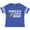 Football Blue and White, variant on Inktastic Uncle's Fishing Buddy with White Text Boys Toddler T-Shirt