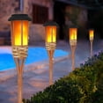 thumbnail image 4 of Eco-Friendly Bamboo Solar Torch Light with 12 Lighting Modes - IP44 Weatherproof Flame Lamp, 6-12H Continuous Lighting, Detachable Design for Easy Installation & Maintenance, Factory Direct Hexagonal, 4 of 6
