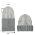 thumbnail image 2 of Winter Hat for Men Warm Wool Knitted Cap Outdoor Cold Weather Fashion Accessory, 2 of 2