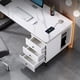 thumbnail image 5 of Slate Luxury Office Desks Modern Study Write Home Drawers Office Desks Simplicity Design Bureaux Meuble Work Furniture QF50OD My Lux Decor Round, 5 of 6