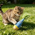 thumbnail image 4 of Cat Toy — Catnip-Free Self-Righting Wobble Tumbler with Feather Teaser, Silent Interactive Self-Play for Indoor Cats, No Batteries Required, 4 of 6