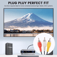 thumbnail image 4 of Cable de conversión de TV y PC de 1,5 m (3 machos a 4 pines S-Video), 4 of 4