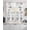 White Black, variant on Laundry Room Swag Kitchen Curtains Sets for Windows 24 Inch Length, Cartoon Wash Dry Fold Repeat Simple Lines Art Short Window Curtain Panels Swags Valances and Tiers 3 Piece Set for Cafe/Dining Room