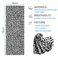 thumbnail image 2 of Black Leopard Print Hot Yoga Mat Towel Non Slip for Hot Yoga - Quick-Drying Yoga Mat Cover with 4 Corner Pockets with Travel Bag - Hot Yoga Towel Non Slip 74"x26", 2 of 6