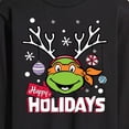 thumbnail image 3 of Teenage Muntant Ninja Turtles - Happy Holidays  - Men's Long Sleeve T-Shirt, 3 of 5
