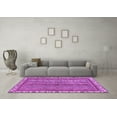 thumbnail image 3 of Ahgly Company Indoor Rectangle Abstract Purple Modern Area Rugs, 6' x 9', 3 of 4