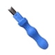 thumbnail image 4 of Cuchillo de luz de dividido portátil, tira de silicona suave, accesorios, de arco, ángulo , herramienta de mano de acero azul Yinane talla dividida, 4 of 7