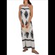 thumbnail image 2 of Vestido de Verano para Mujer 2025, Estampado Floral, Tirantes Finos, Holgado, Estilo Bohemio, para Playa y Vacaciones Albaricoque XL, 2 of 9
