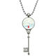 thumbnail image 1 of La primavera comienza veinticuatro termino solar Colgante Collar Vintage Llavero Plata Joyas Unbranded M, 1 of 3